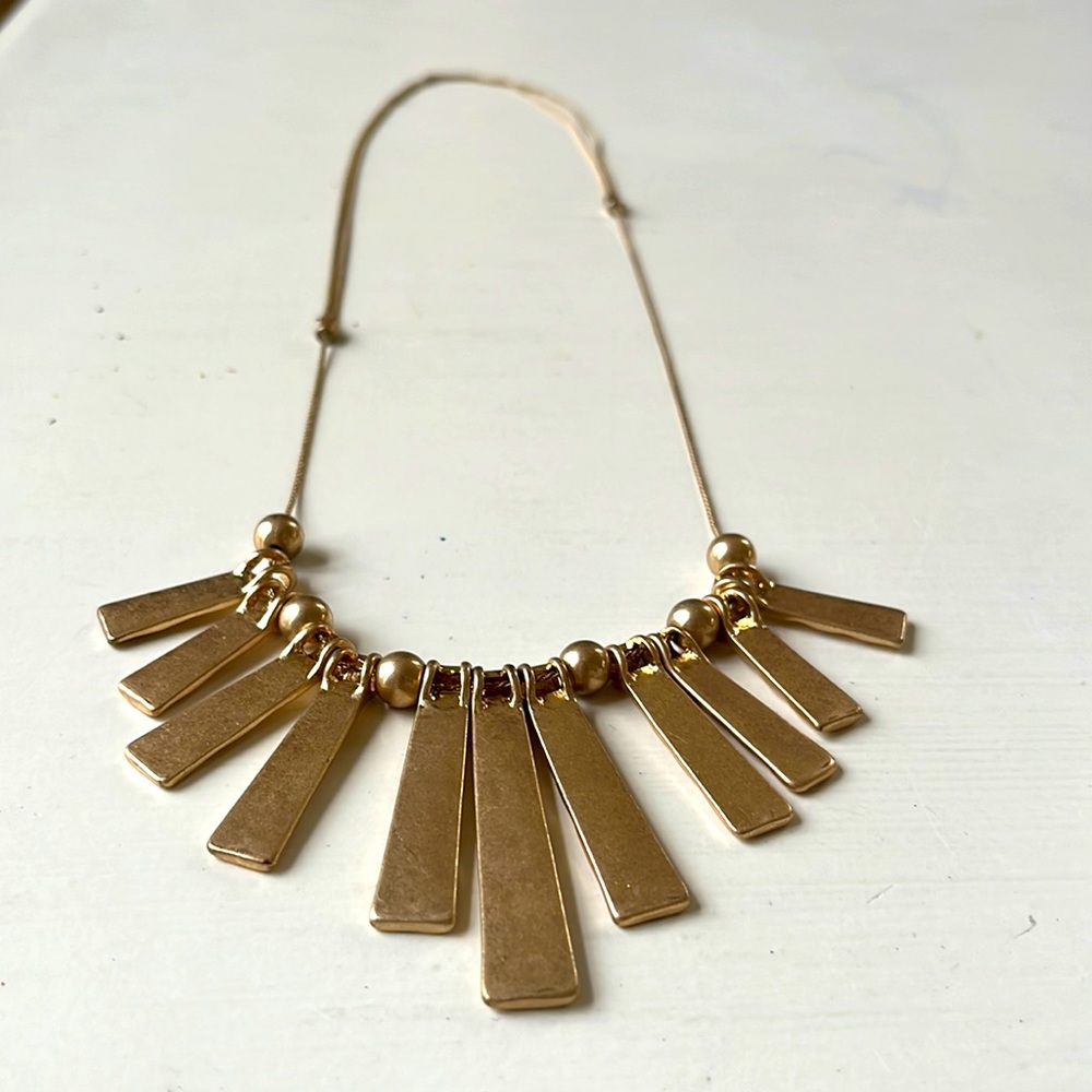 Gold necklace